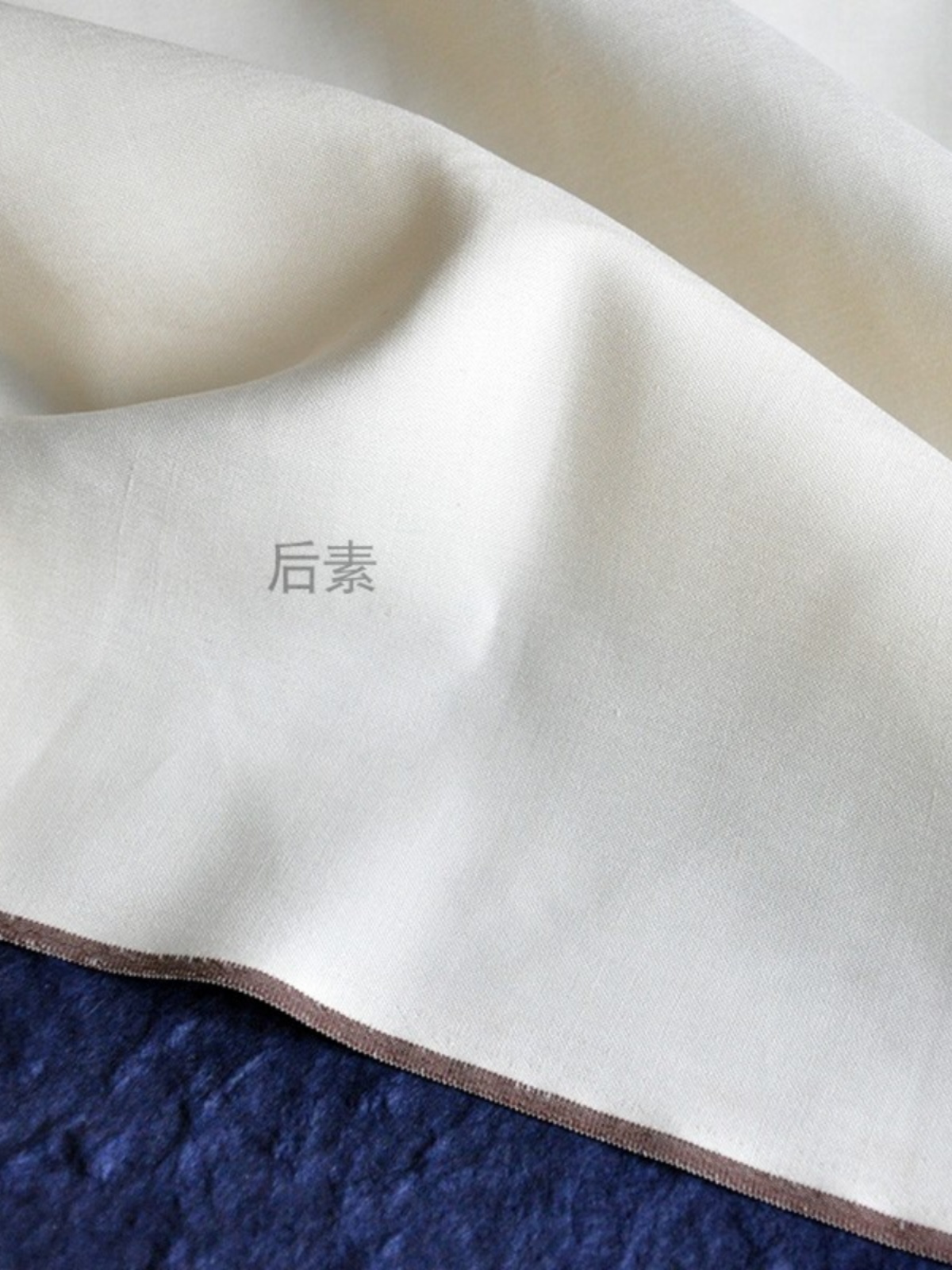 Dubai Pure Silk Shirt Fabric Tie-Dye Plant-Dyed Blue Dyeing Color Card Suitable for Width 90 Others