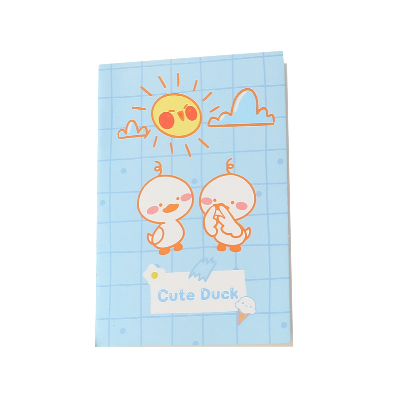 Cartoon Creative Cute Cartoon Small Notebook Mini High Color Value Student Small Prize Gift Pocket Notepad Stationery