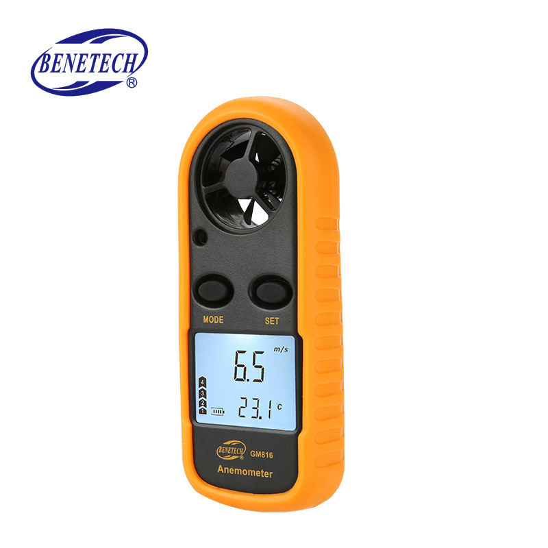 BENETECH Biaozhi Digital Anemometer Anemometer GM816 Anemometer Wind Level Anemometer