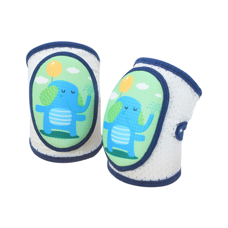 Children's Knee Pads Adjustable Knee Pads Infant Crawling Toddler Drop-resistant Artifact Mesh Breathable Non-slip Knee Pads Elbow Pads