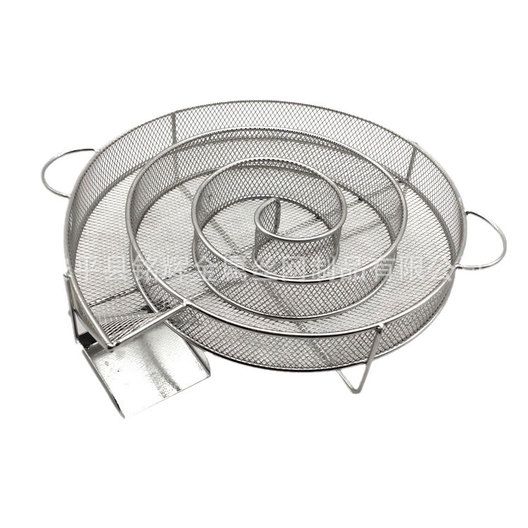 Charcoal Barbecue Cold Smoke Generator Stainless Steel Smoking Box Outdoor Barbecue Smoking Plate 304 Smoking Box