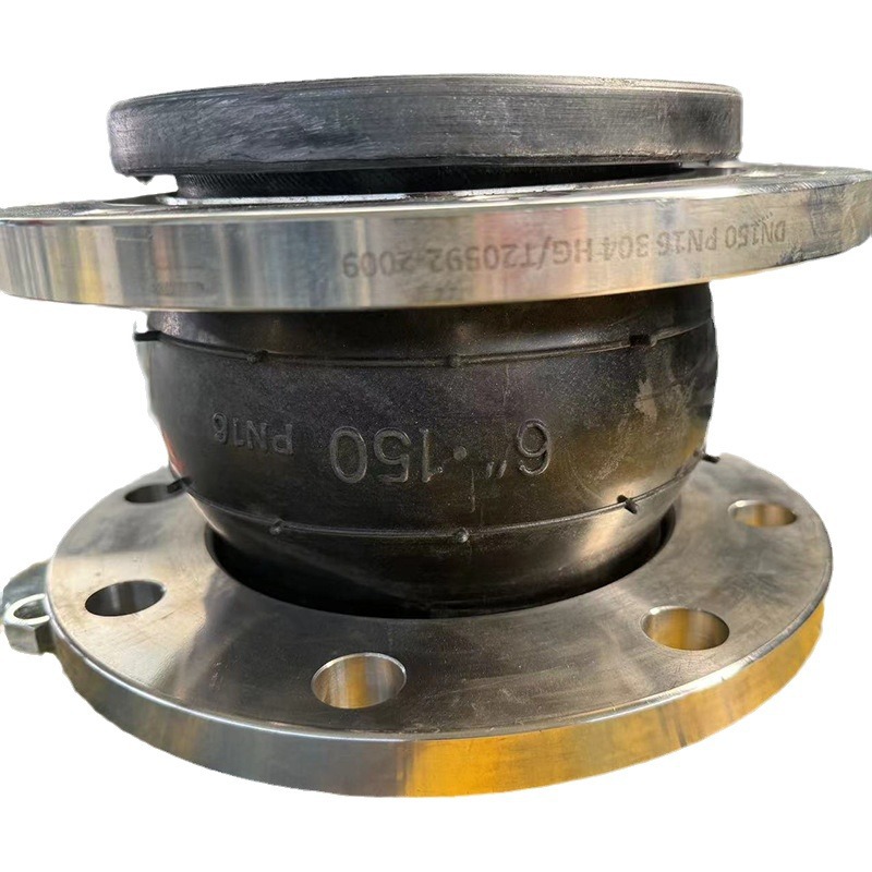 Gj Titan Can Scratch Double Ball Rubber Soft Joint Threaded Thread Buckle Flange Rubber Soft Joint Manufacturer