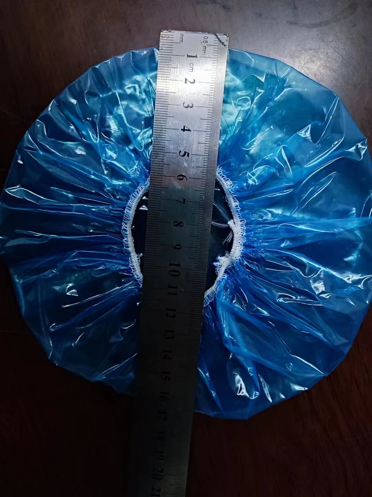 Spot disposable elastic mouth protective film smoke alarm cover anti-ash plastic cover disposable film cover wholesale