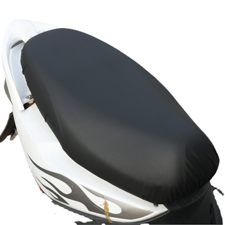 Electric Car Motorcycle Cushion Cover Waterproof Sunscreen Rainproof Thickened Leather Battery Car Cushion Cover Universal Cushion Cover