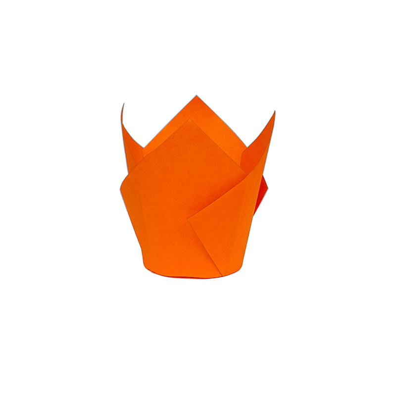 Manufacturers can customize multi-color tulip cake paper cups high temperature resistant oil-proof bread paper holder fire goblet oil-proof baking