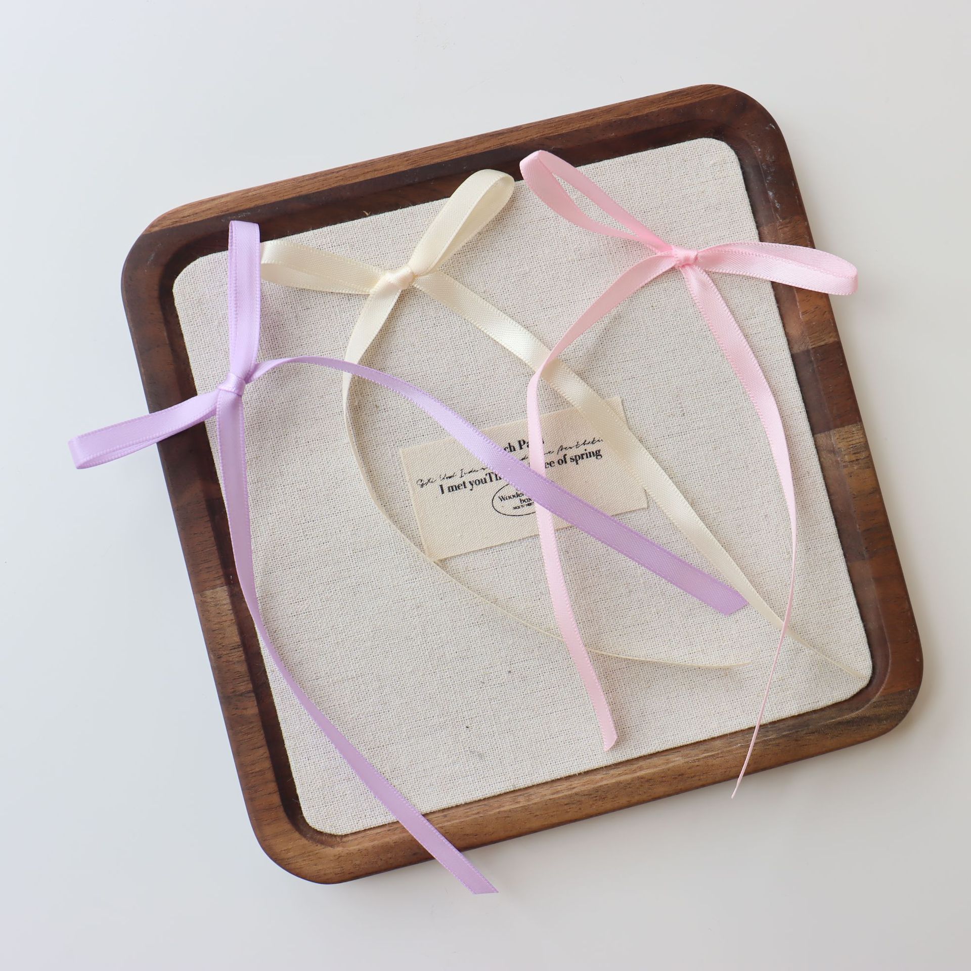 Ballet Style Bow Ribbon Bow Double Ponytail Hairpin Cute Girl Ribbon Side Clip Hair Headwear Accessories