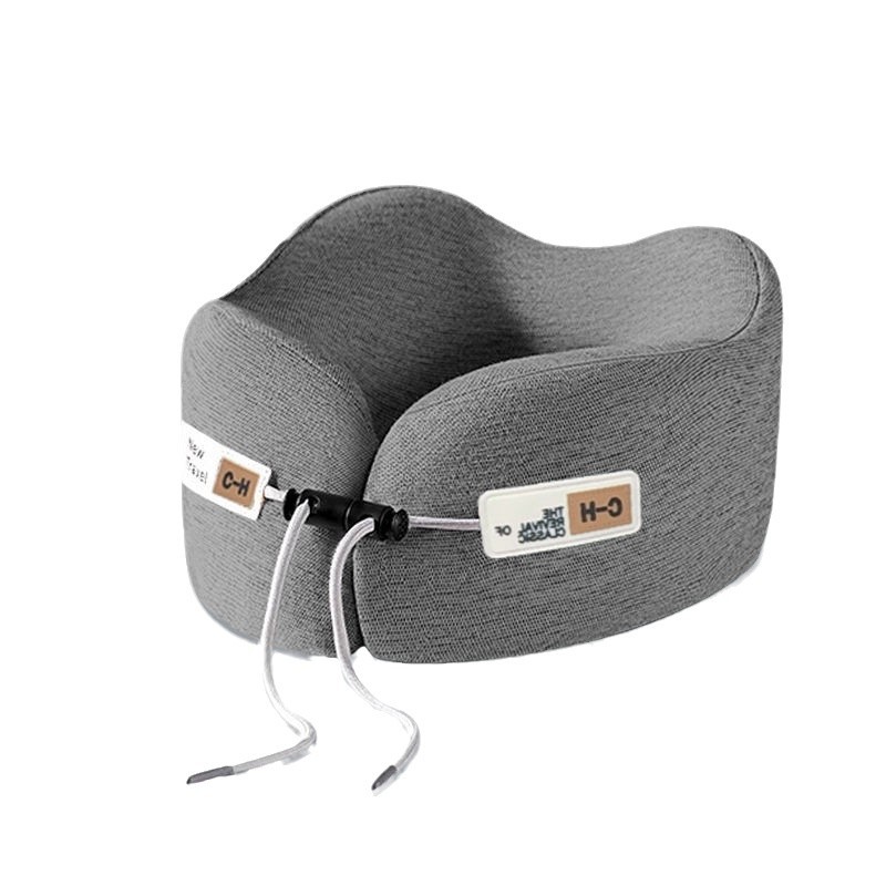 Aircraft Travel High-Speed Rail U-Shaped Pillow Neck Pillow Cervical Sleeping Pillow Neck Portable Memory Foam Pillow for Business