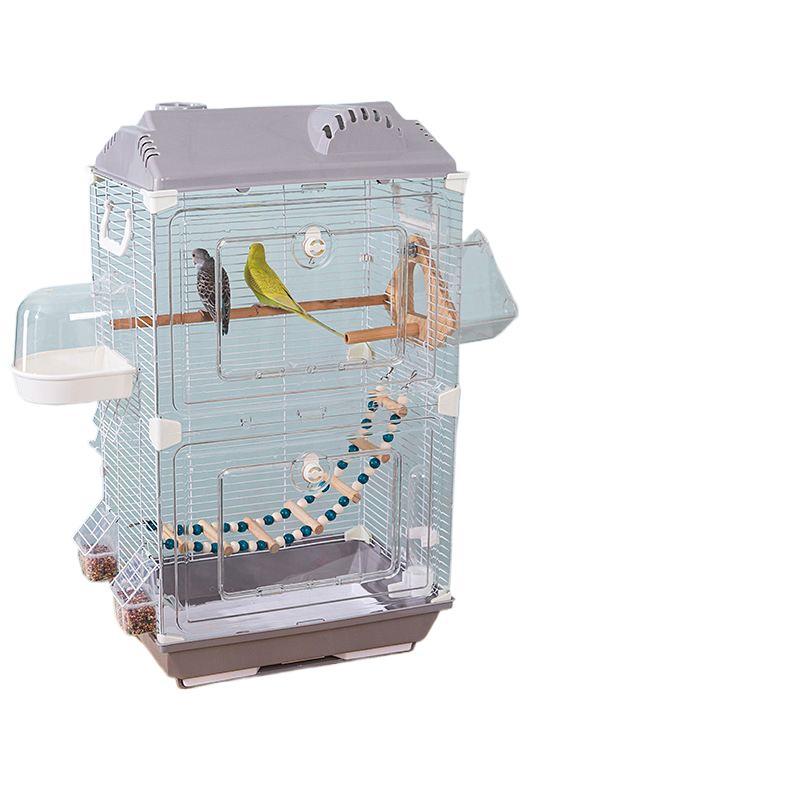 Bird Cage, Budgerigar Cage, High-End Bird Cage, Black Phoenix Peony, Embroidered Eye Large House Bird Cage, Ornamental Cage