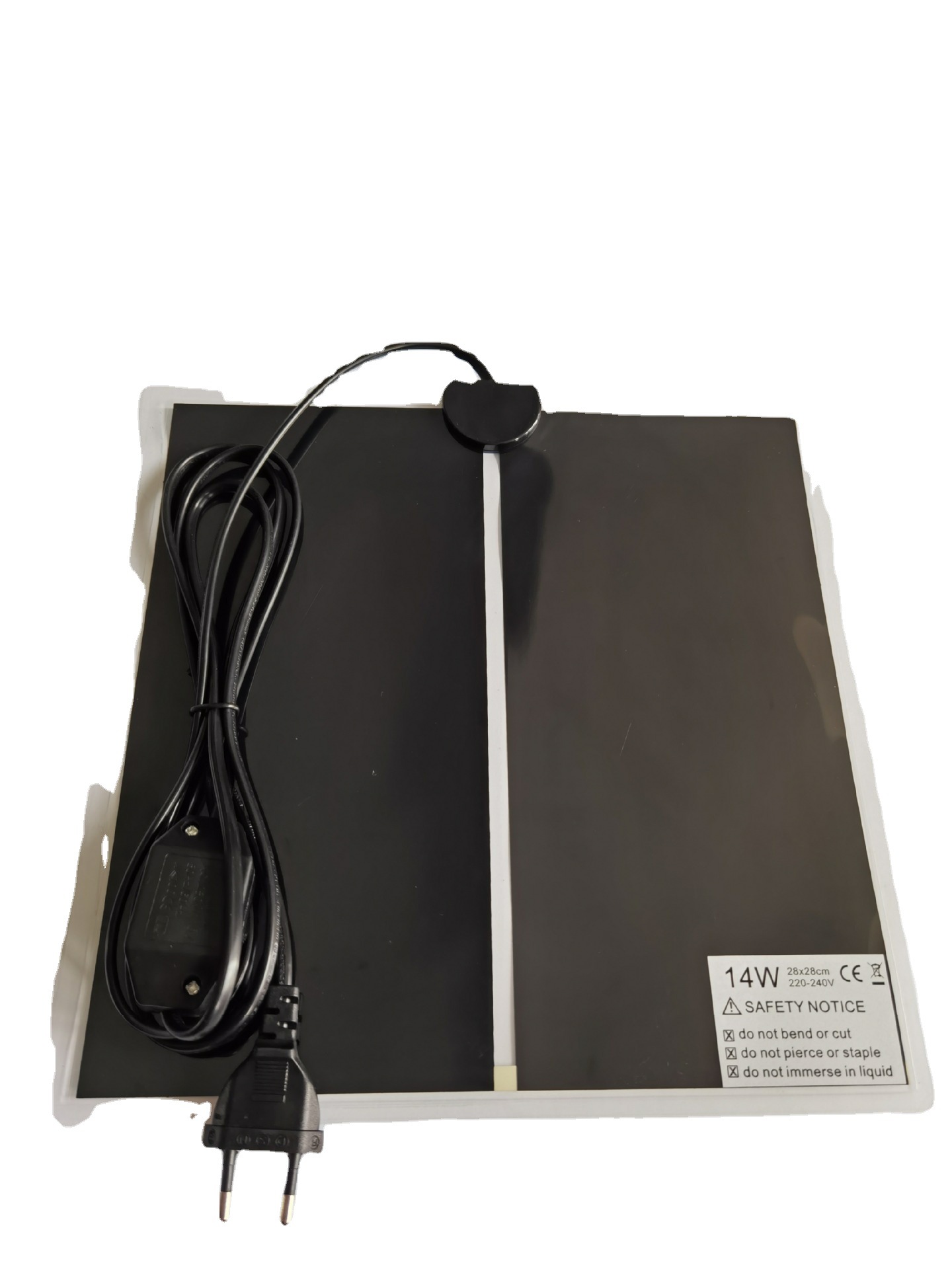 European Reptile Pet Heating Pad with Temperature Control Switch Lizard Turtle Insect Pet Factory Direct Sales Waterproof Constant Temperature