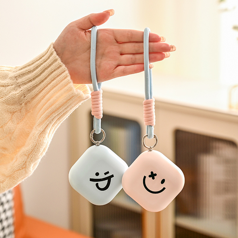 2023 New Square Smiling Face Hand Warmer USB Rechargeable Long Life Baby Warmer Portable Mini Electric Warmer
