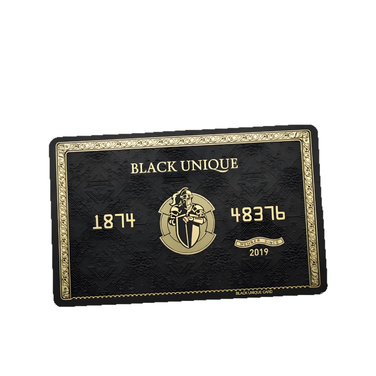 Printing Processing Pvc Varnish Embossed Card Chip Card Serial Number Qr Code Barcode Frosted Waterproof Card Aluminum Plastic