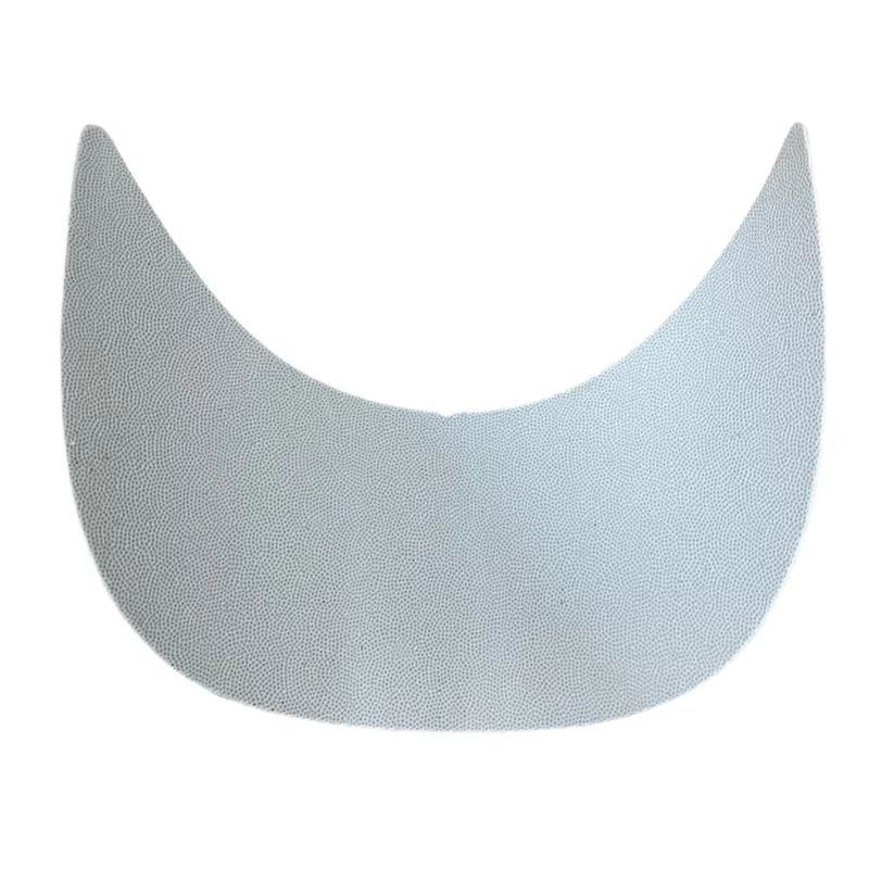 Manufacturers produce PE foam plastic brim cap sunshade cap core 15cm long hat eyebrow White
