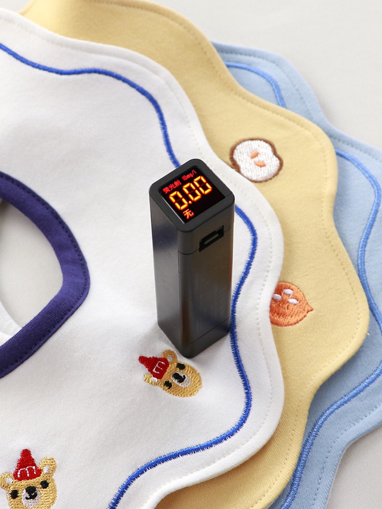 Yiwanbao Bibs, Pure Cotton, Class a Waterproof, Embroidered Saliva Bibs for Boys and Girls, Newborn Bibs, Baby Saliva Towels