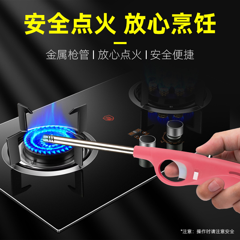 Factory Sales Spot Wholesale Extended Lighter Electronic Igniter Kitchen Gas Stove Open Flame Ignition Gun Ignition Stick