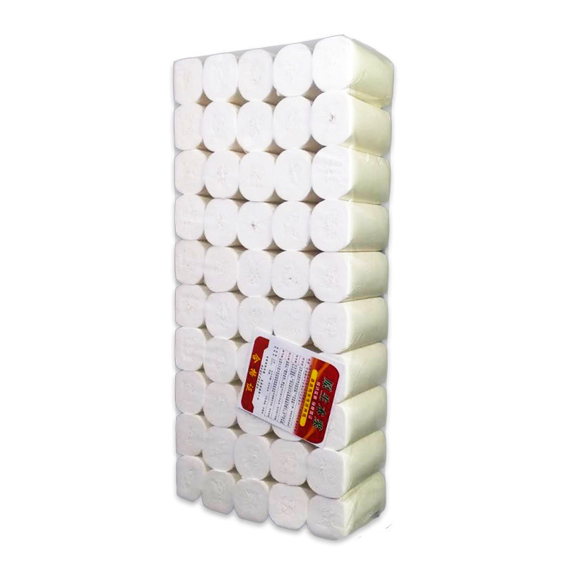 A generation of hotel paper small roll paper Hotel toilet special solid 100 roll toilet paper commercial toilet paper