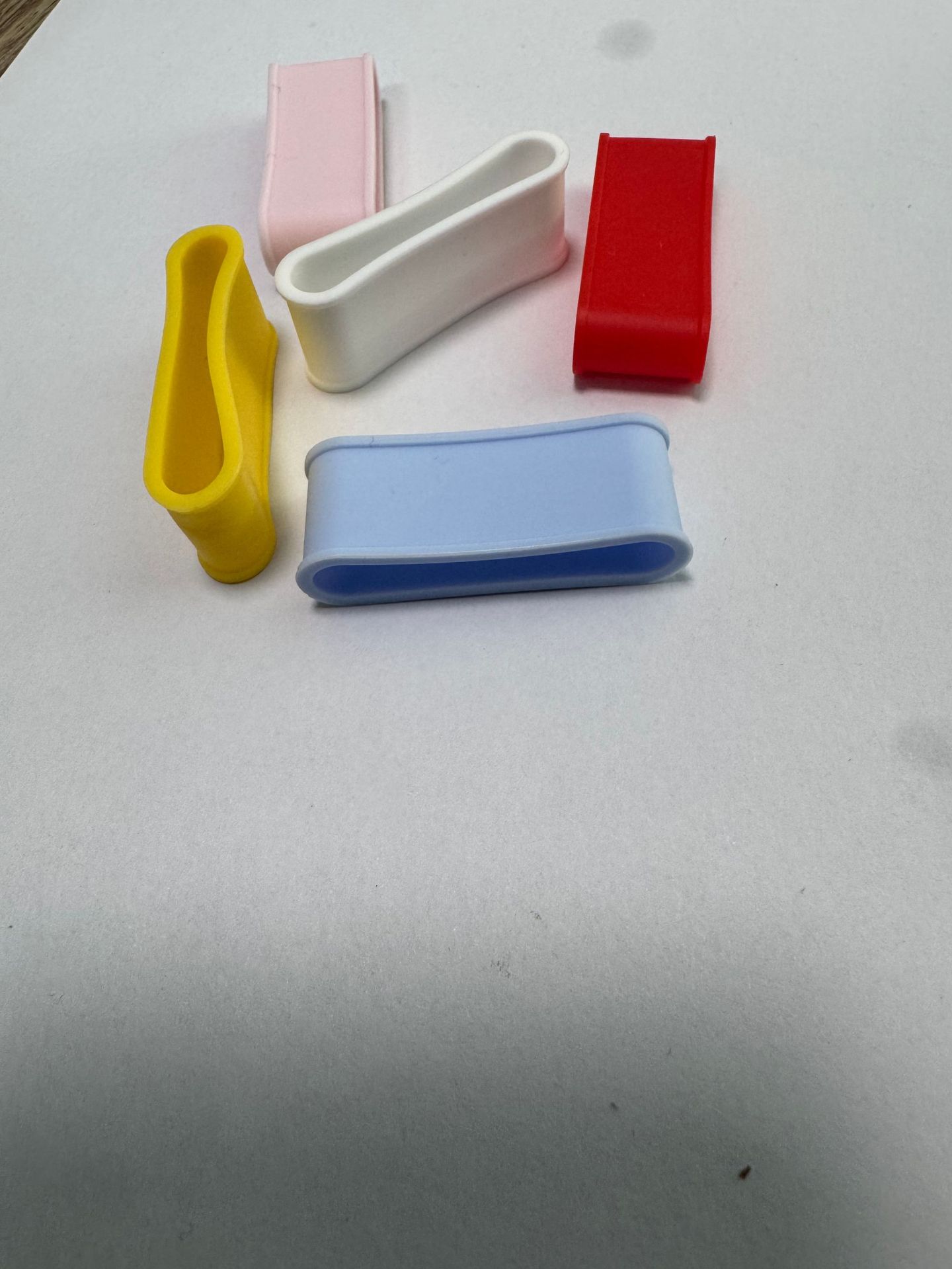 Silicone Grip Ring for Tennis Racket, Pickleball Racket, Badminton Racket, Handle Grip Fixing Ring, Logo Storage, Portable