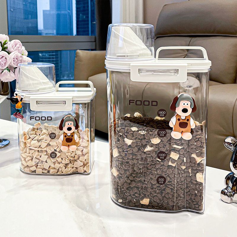 Бочка для хранения корма для кошек и собак, влагозащитная, для домашних животных