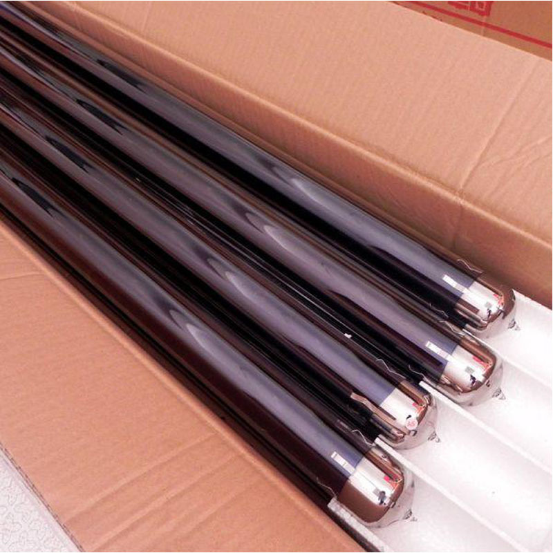 Solar vacuum tube purple gold tube foreign trade export 58 type three high tube solar glass tube vacuum Collector Tube