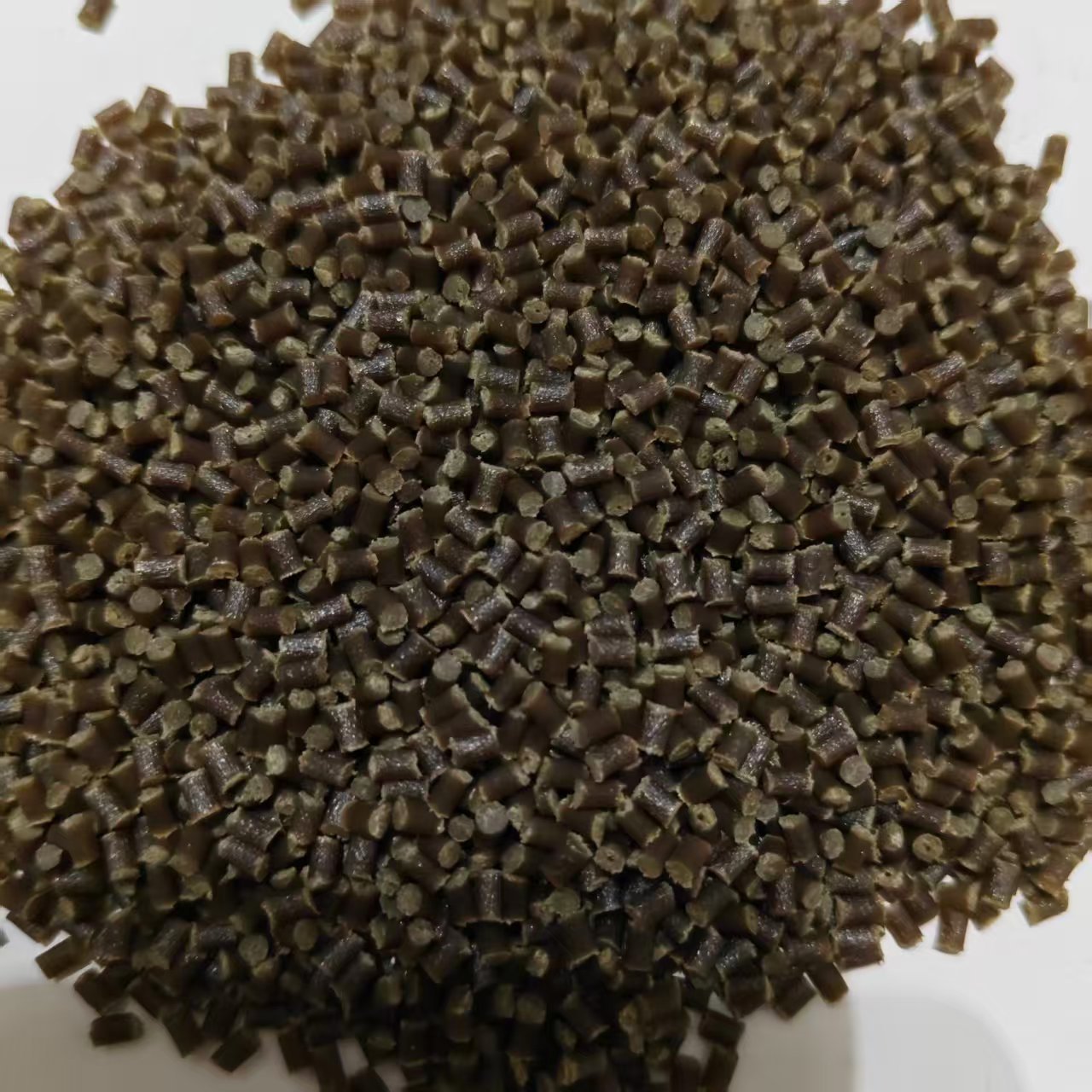 Pa66 Recycled Material Brown Cage Material Reinforced with 25% Modified Nylon Plastic Granules Recycled Material