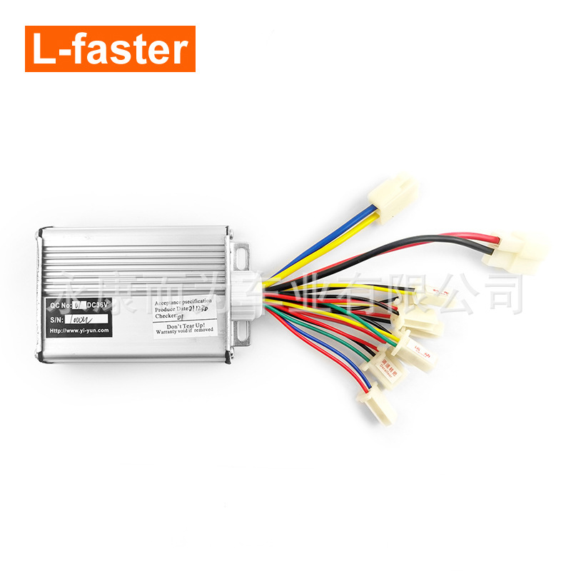 Электросамокат 36V 1000W с бесщеточным контроллером 48V для цепной передачи электрического велосипеда