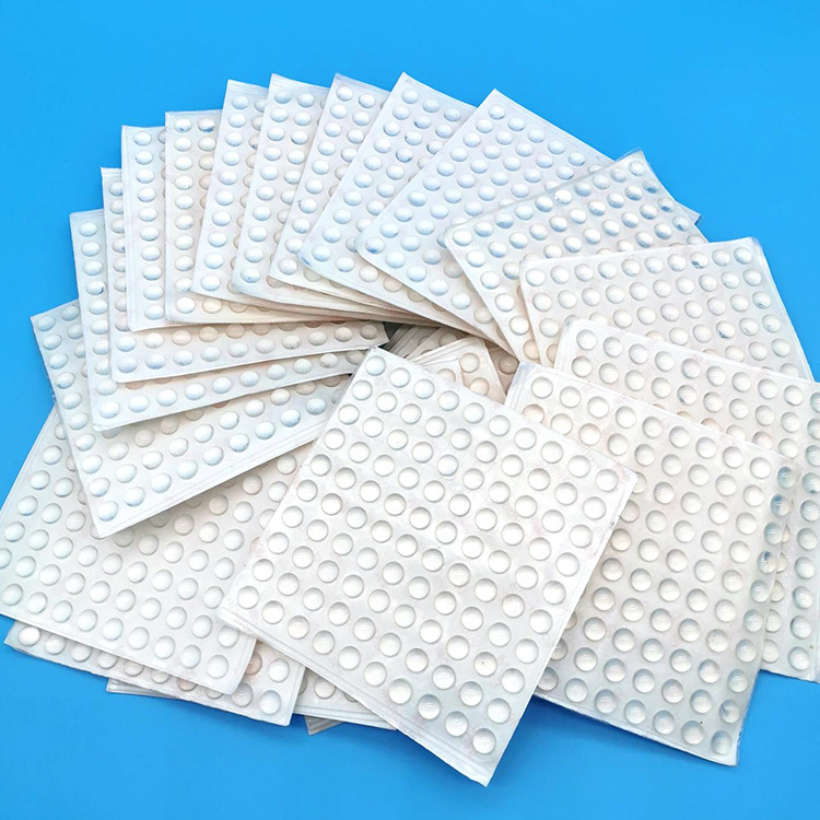 Wholesale soft tear-resistant high temperature resistant silicone rubber plate sealing damping rubber pad white odorless transparent silicone plate