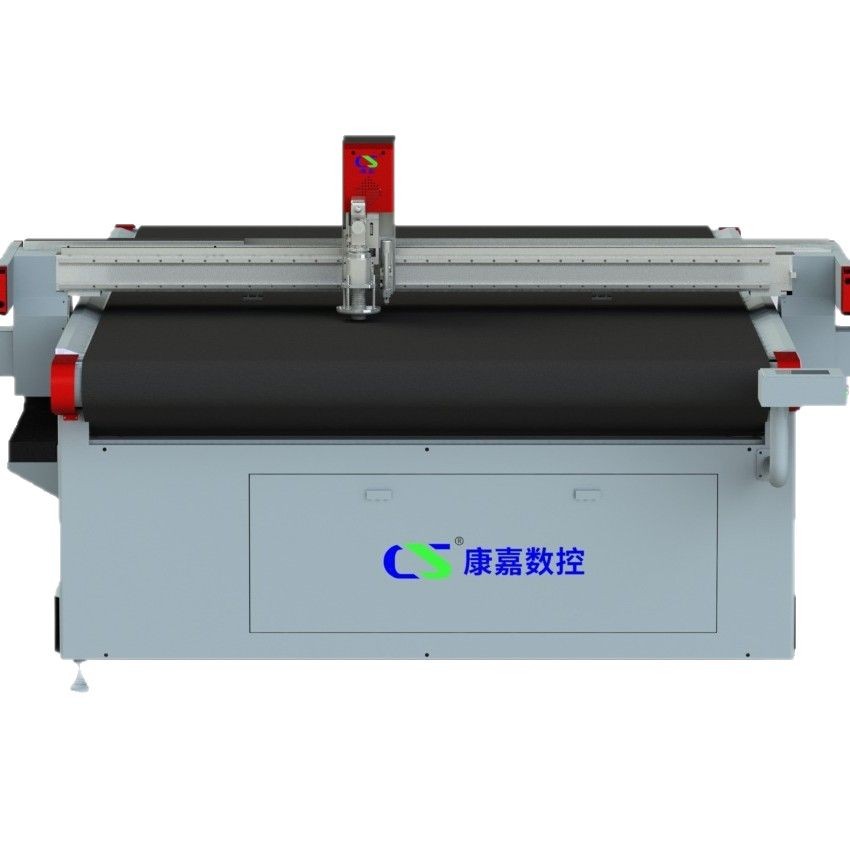 Conveyor belt hole cutting machine double-head mutual movement high efficiency automatic feeding conveyor belt punching vibrating knife cutting machine