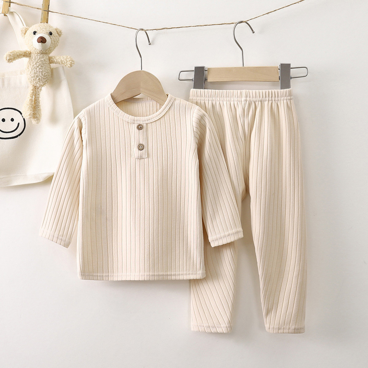 Children's Underwear Set, Autumn Korean Style Clothing, New Boys' Thermal Underwear, Baby Autumn Clothes, Long Johns, Loungewear, Children's Clothing