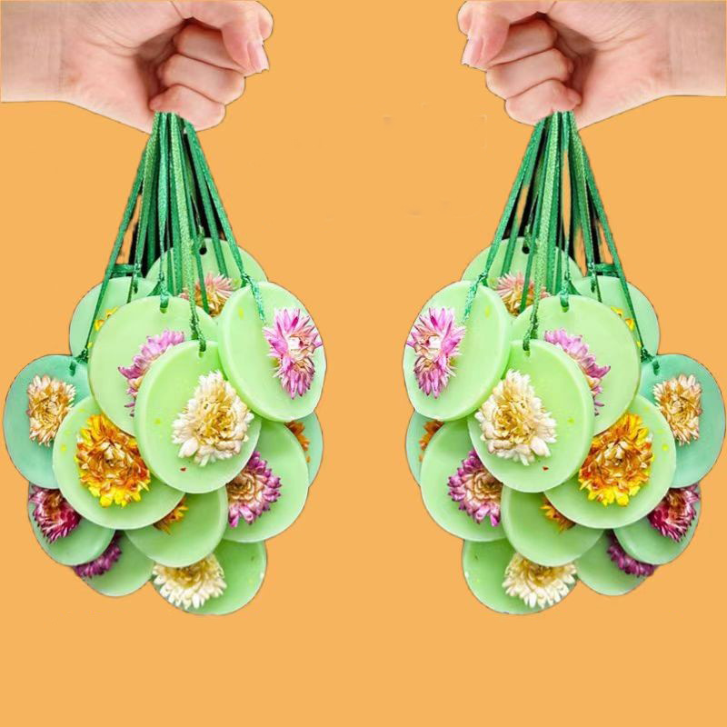 Ароматические восковые таблетки с цветами, дезодорирующие ароматизаторы для помещений, оптовая продажа