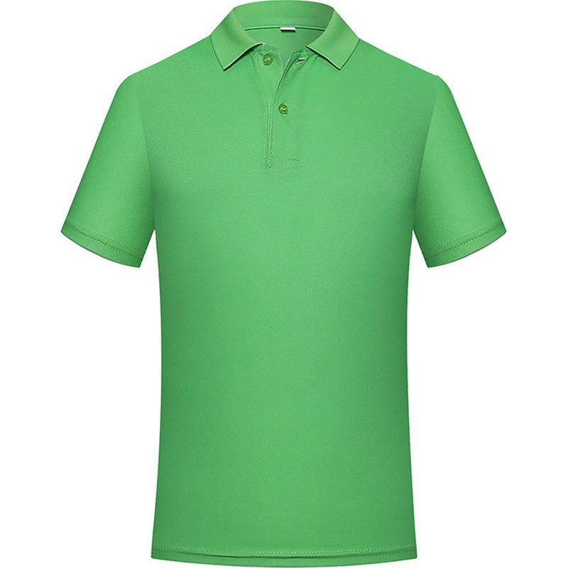 High cost performance lapel short sleeve work clothes custom embroidery enterprise logo printing advertising shirt T-shirt POLO shirt batch