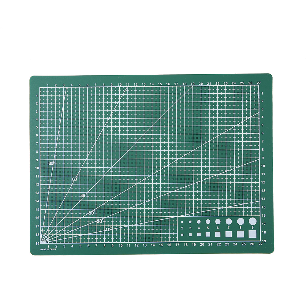 Cutting plate A4 art engraving plate plastic cutting plate scale plate examination special stationery cross-border ruler