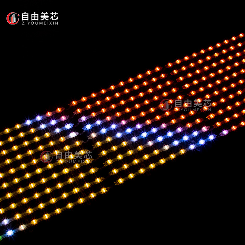 led grid screen outdoor wall canopy grid screen 2 lights 3 lights 4 lights pixel screen waterproof advertising grid screen