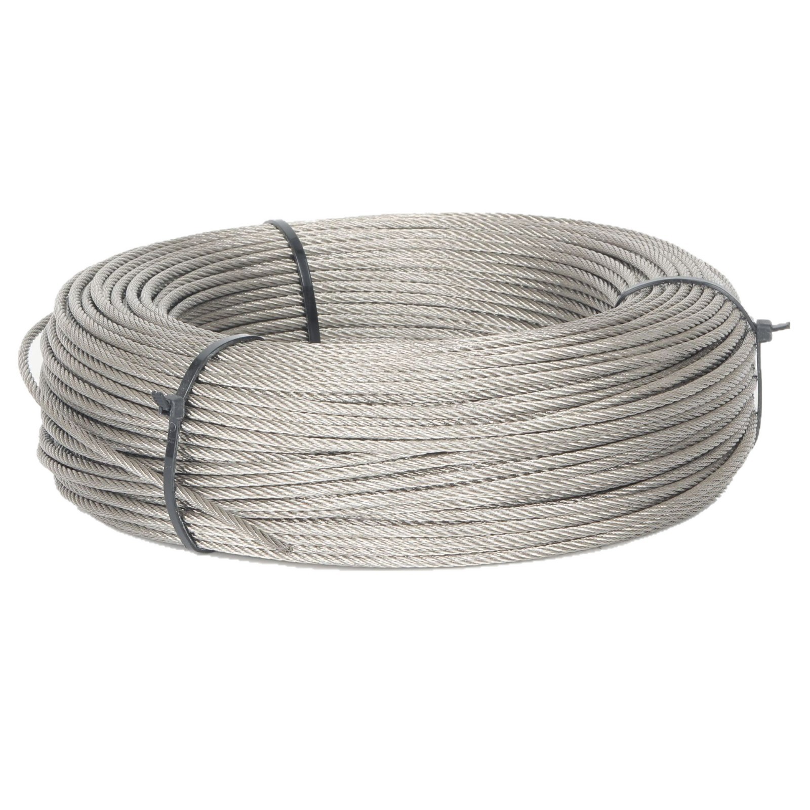 ✅ 304 Stainless Steel Steel Stranded Wire 1X19 Pre-Strand Single Strand Steel Wire Rope Bridge Cable Steel Wire Rope