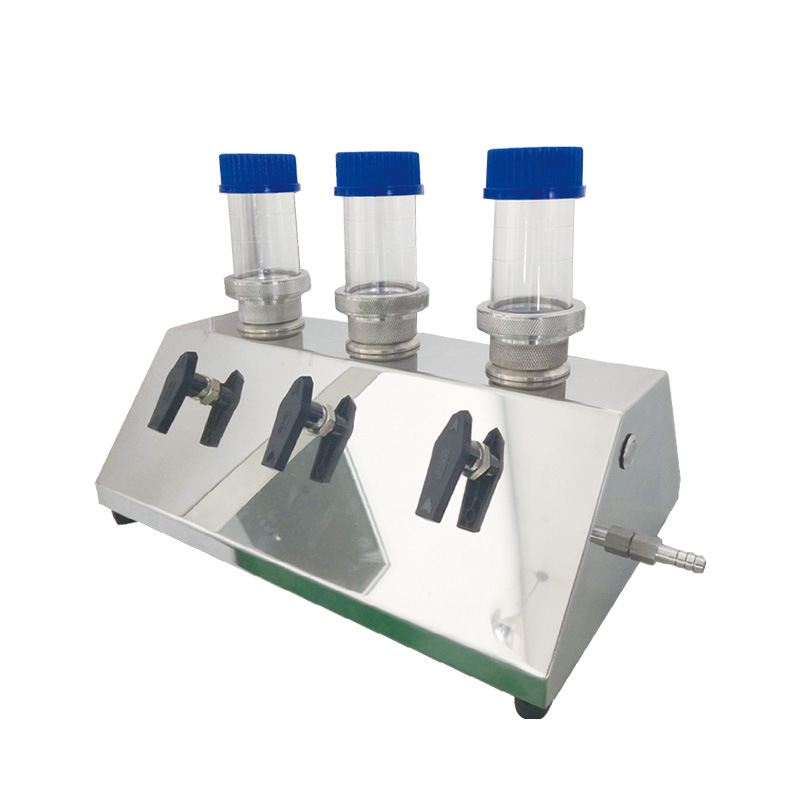 Microbial limit instrument Sterile microbial limit detector Micro stainless steel Triple microbial membrane filter