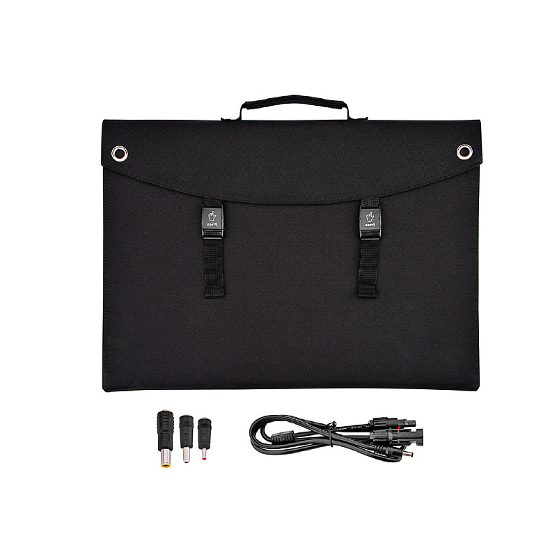 100W120W Solar Folding Bag Outdoor Solar Folding Panel Monocrystalline Silicon Solar Cross-Border Hot Model