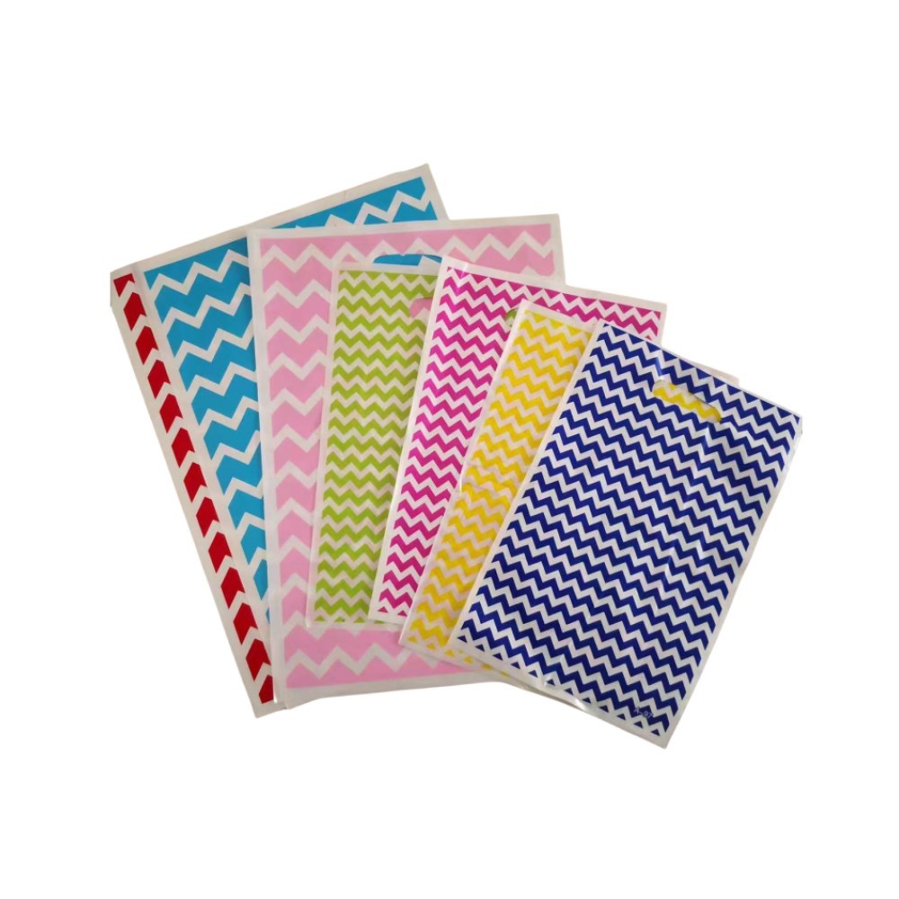 Factory wholesale children's party decoration pearl film bag cartoon birthday gift bag gift bag 10 Pack