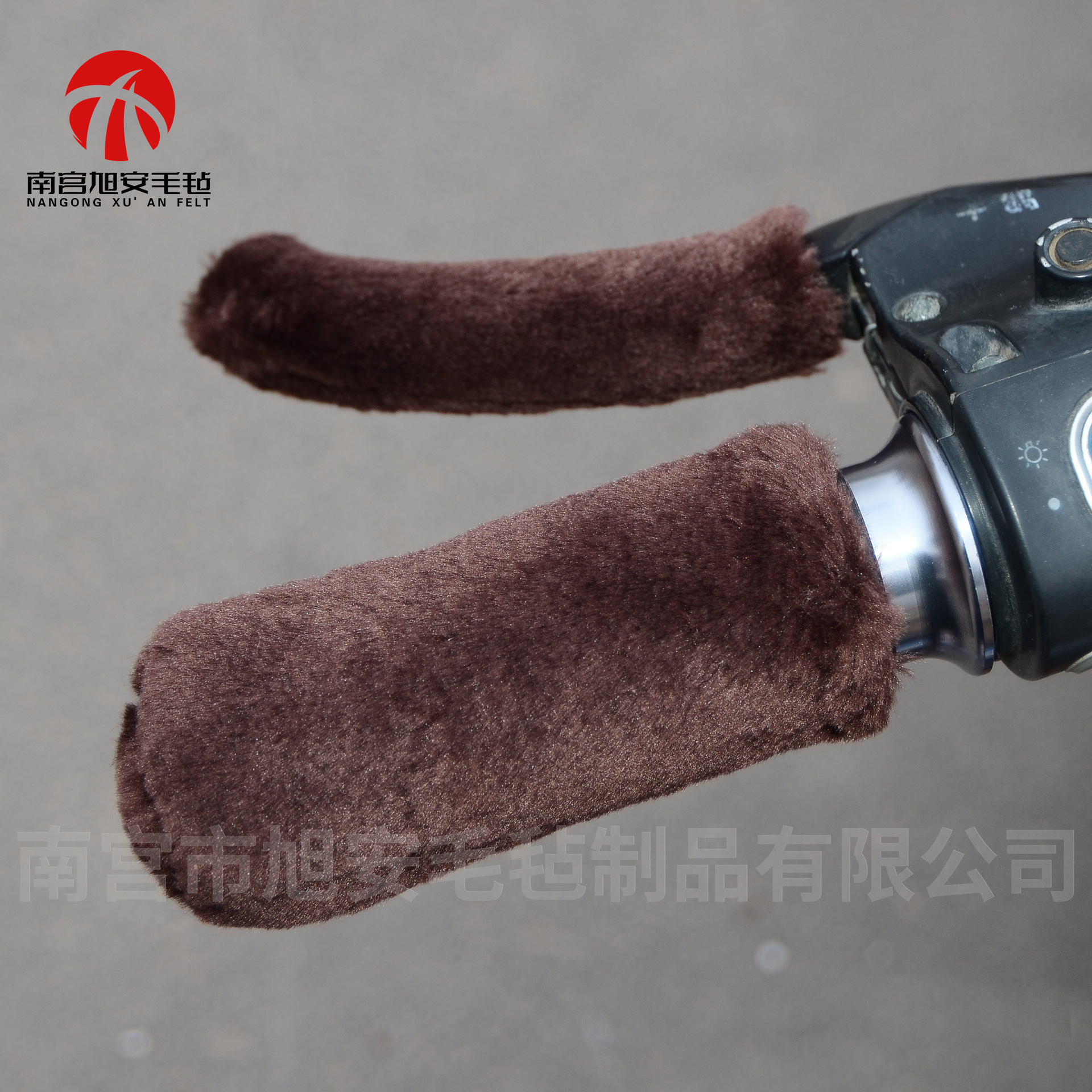 Electric Car Handle Cover Winter Cold-proof Warm Handle Cover Imitation Rabbit Plush Battery Car Motorcycle Tricycle Handle Cover