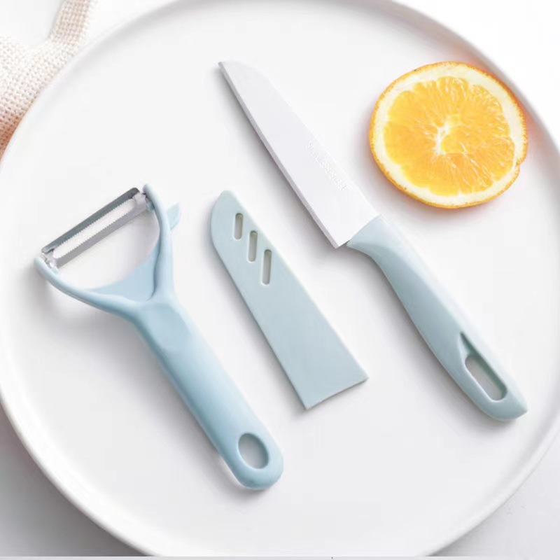 Креативный овощечистка, многофункциональный набор из двух предметов для овощей и фруктов