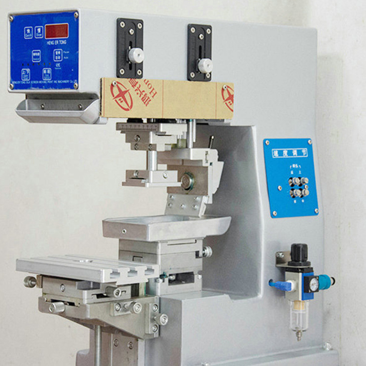 Semi-Automatic Small Pad Printing Machine for Printing on Tubes, Vests, Logos, Rubber Hoses, Glasses, and Water Cups