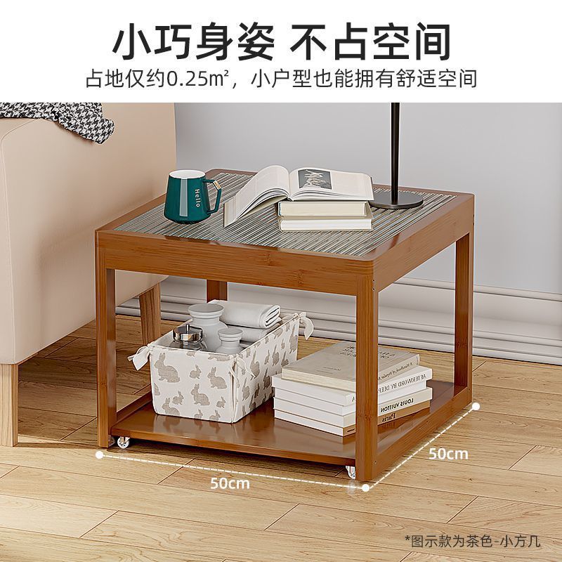 Coffee Table for Living Room, Tea Table, Small Apartment Sofa Side Cabinet, Bedroom Bedside Table, Rental House, Modern High Quality