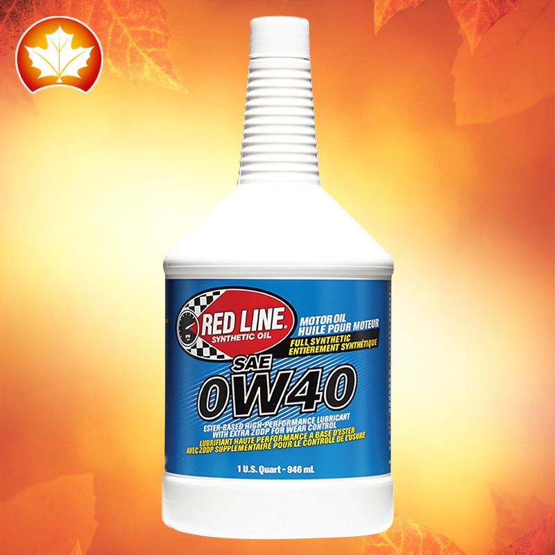 Redline Red Line 0W-40 полиэфирное полностью синтетическое моторное масло смазка двигателя импорт из США SN