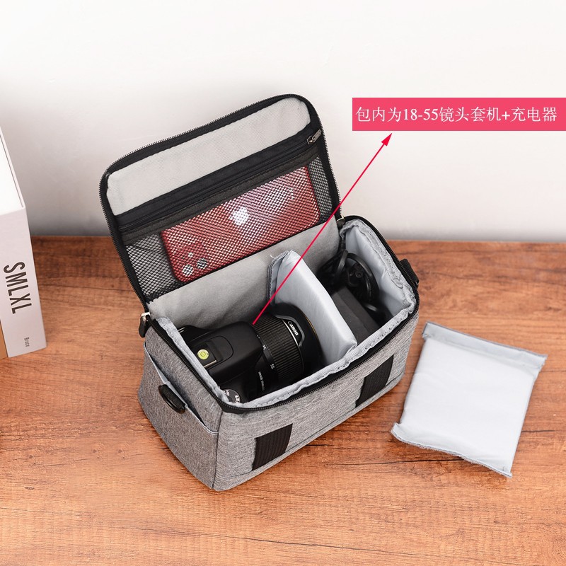 Camera Bag Shoulder Bag Slr Mirrorless Outdoor Photography Bag Factory Shoulder Men and Women Portable Digital Bag Equipment Bag