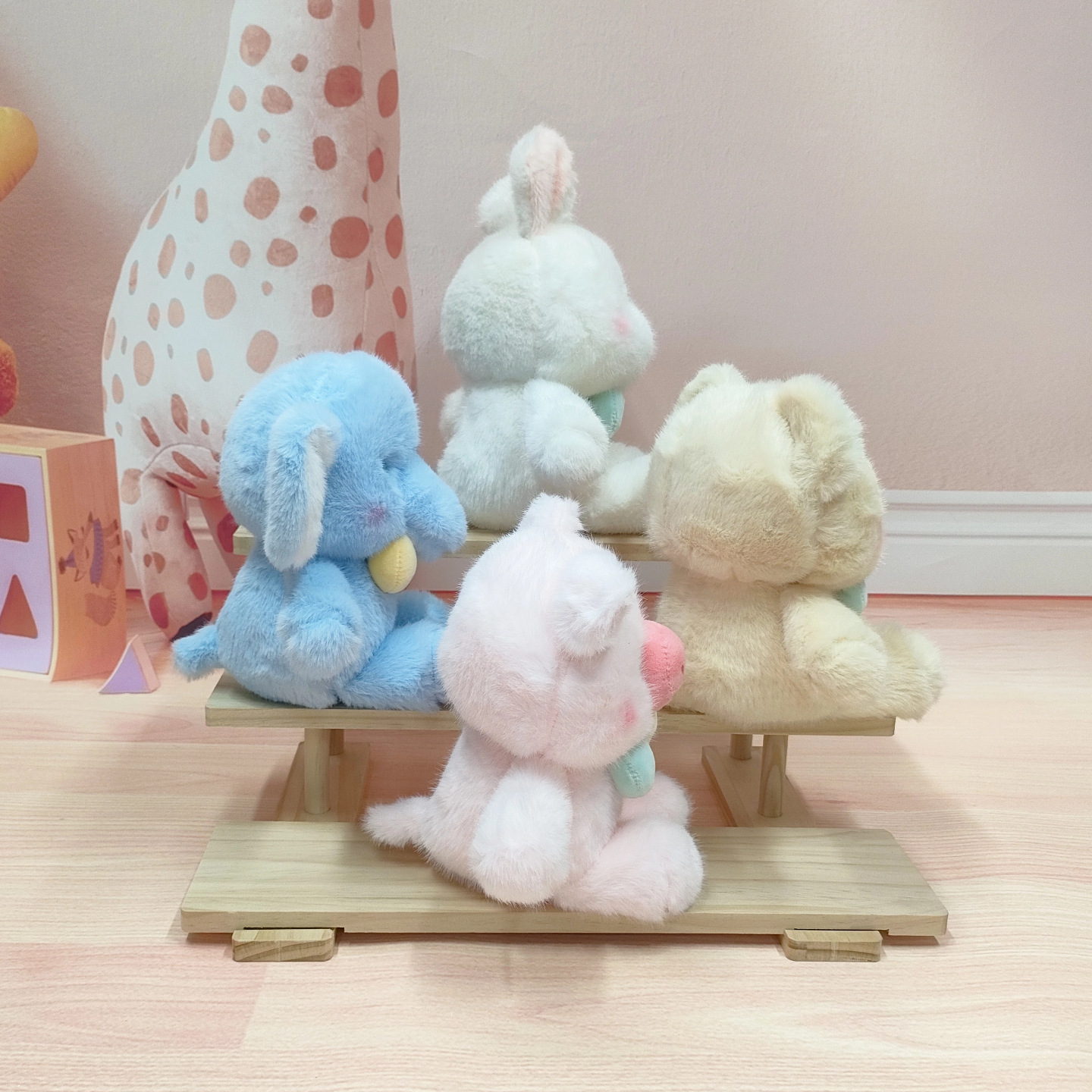 Candy Run Series Little Elephant Plush Toy Cute Pig Companion Doll Table Companion Bear Doll Children's Toy