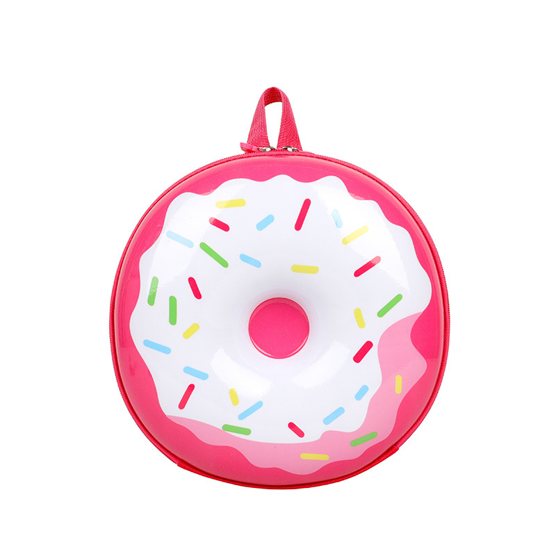 Children's Schoolbag 2023 New Fashionable Kindergarten Stylish Baby Backpack Cute Sweet Circle Eggshell Bag for Boys and Girls