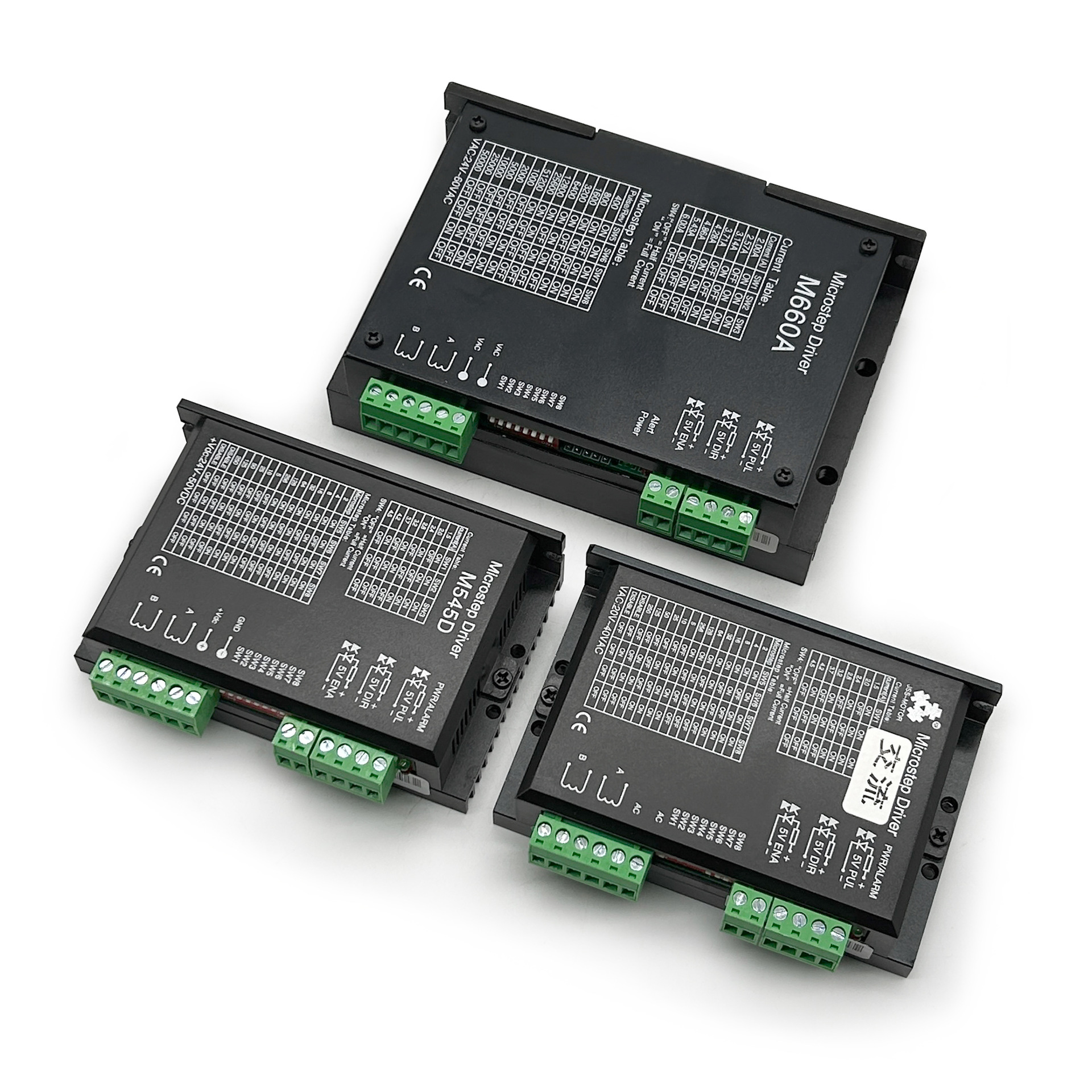 Factory Direct Sales m Series Stepper Motor Driver 14 Levels with Overcurrent/Voltage/Voltage and Undervoltage Automatic Protection