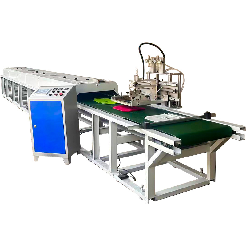 Automatic Flat Screen Printing Machine Screen Printing Machine Plastic Bag Non-woven Fabric Woven Bag Single Color Ink Printing Machine