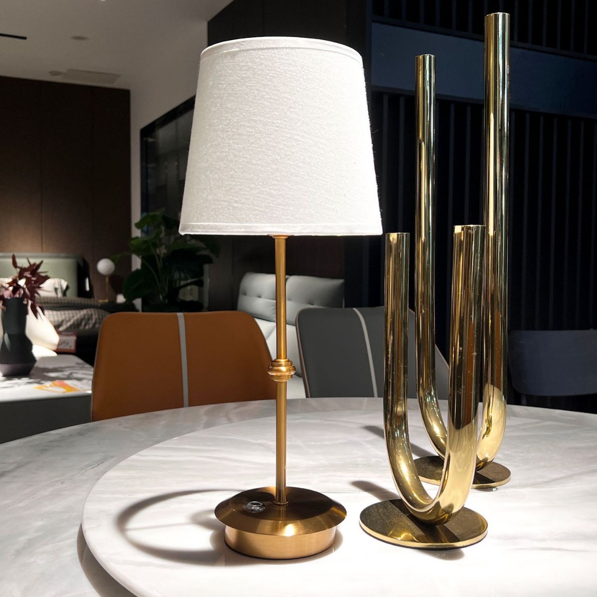 Новая скандинавская настольная лампа, ретро, атмосферная, декоративная, креативная, для спальни