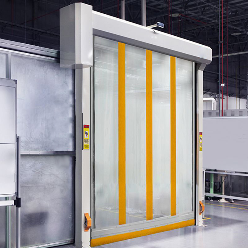 Factory supply PVC fast rolling door fast door rolling door welding robot partition arc-proof rolling door
