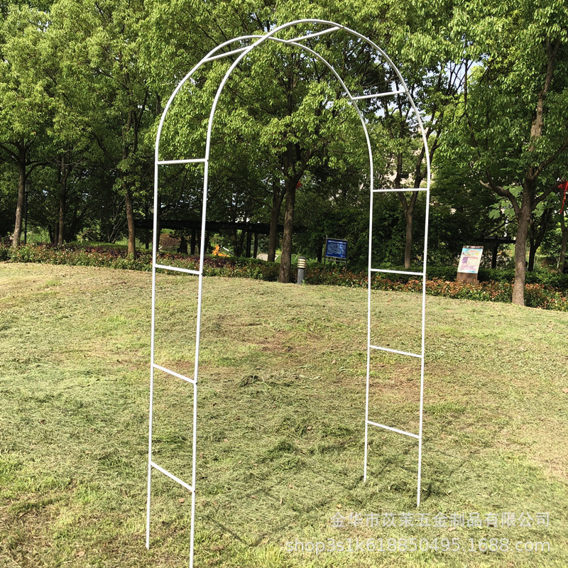 Wedding Gardening Luffa Rose Arch Arch Flower Stand Climbing Rack Climbing Plant Stand Grape Rack Outdoor Courtyard