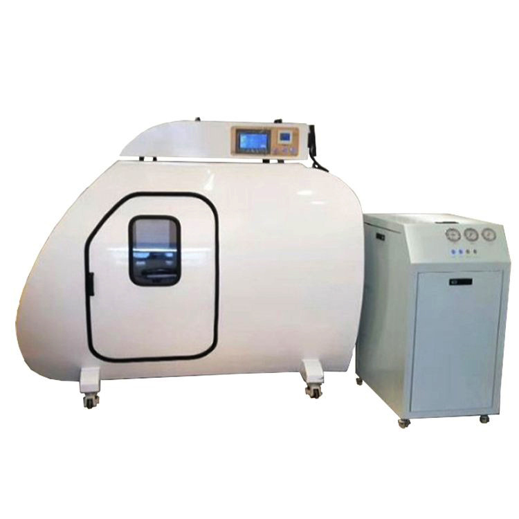 Water rescue oxygen-containing mixed gas diving decompression cabin module electrical control box control system