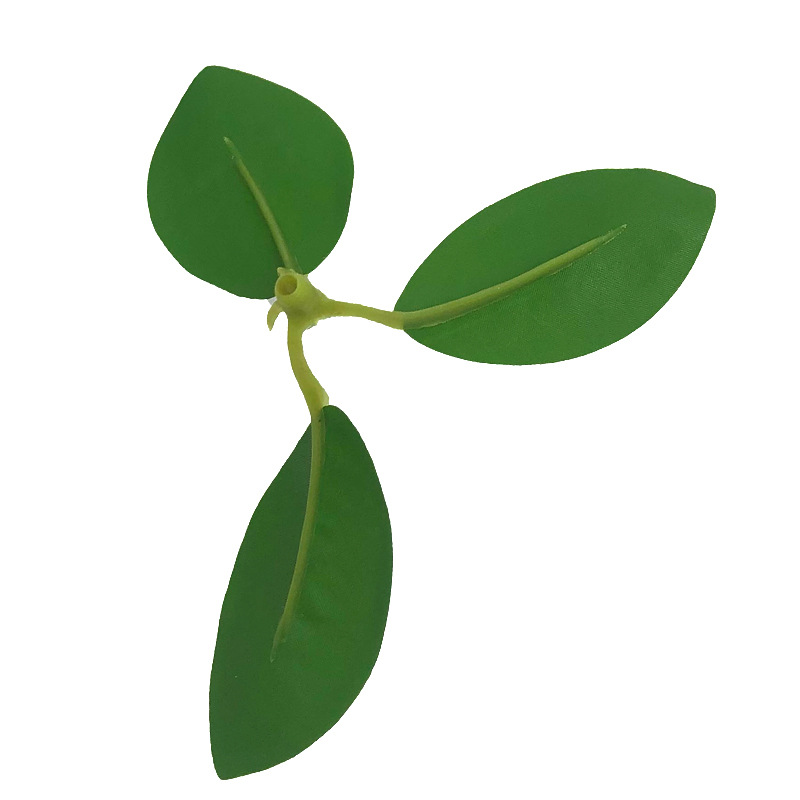 Artificial green plant potted bonsai rich leaf gold leaf magnolia leaf fake plant leaf Banyan leaf wholesale factory direct sales